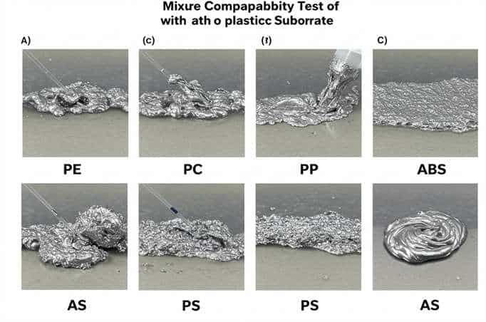 ASTM standard aluminum paste plastic compatibility 5starmaterials.com