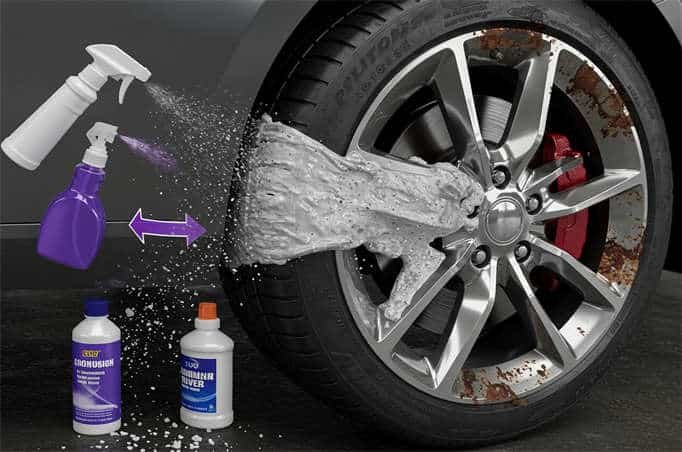 aluminum paste for black powder coated rims 5starmaterials.com